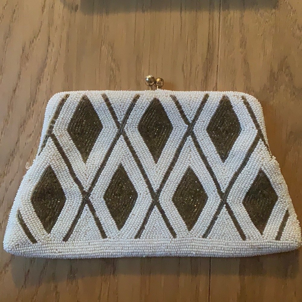 Olympic accessories vintage beaded purse